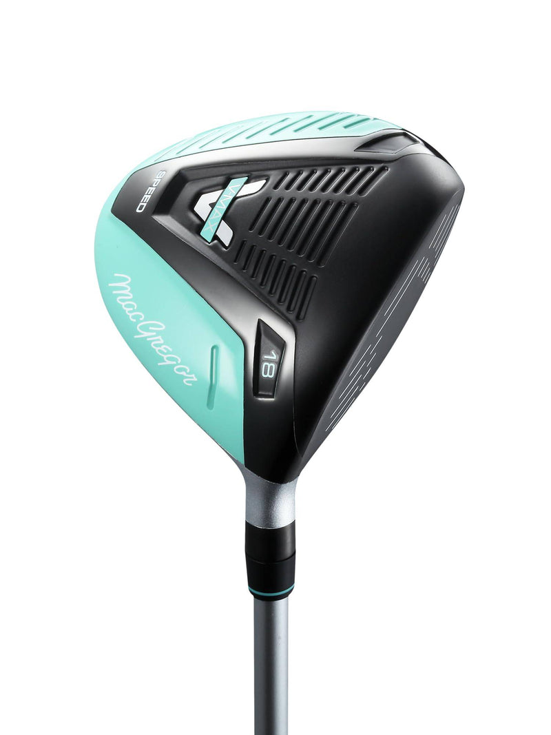 MacGregor V-Max Speed Lightweight Fairway Regular Flex Golf Club, 18, 21 or 24 Degree Lofts, Ladies Right Hand - Golf Gift