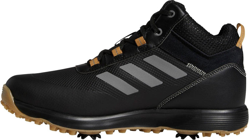 adidas Golf Mens S2G Mic-Cut Golf Shoes - Core Black/Green/Mesa - UK 9 - Golf Gift