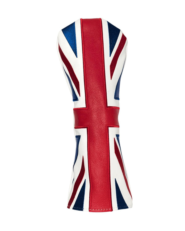 Caddy Club Golf Headcovers – Union Jack Fairway Headcover - Golf Gift