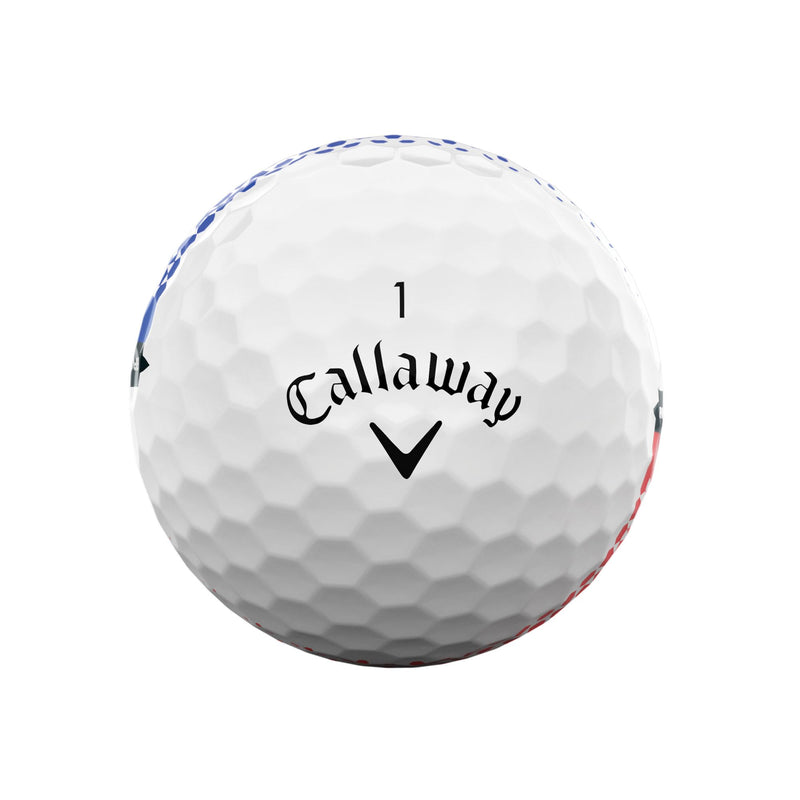 Callaway Golf ERC Soft FADE Golf Ball 2023, White + Alignment Aid - Golf Gift