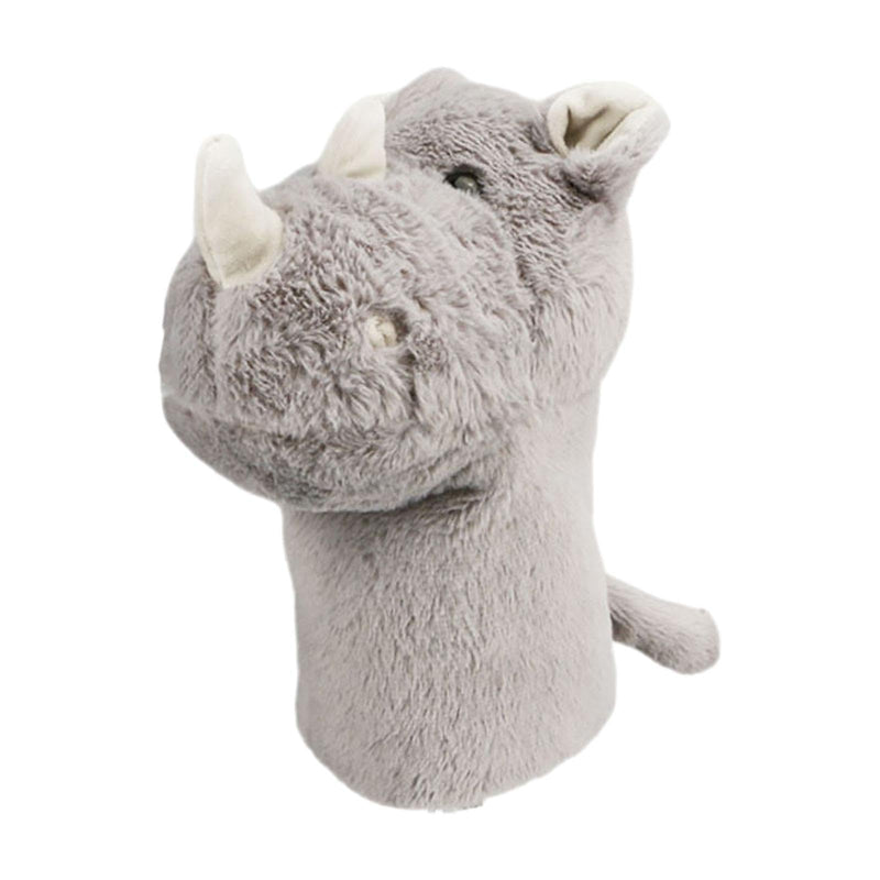 Baoblaze Golf Club Head Cover for Driver Driver Headcover Funny Animal Guard Cartoon Rhino Golf Accessories Golf Wood Cover - Golf Gift