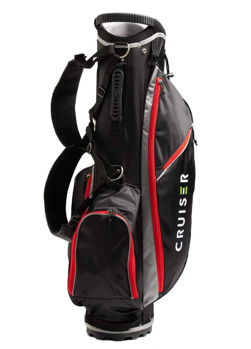 Cruiser Golf SB2 Super Lightweight Stand Bag (Red) - Golf Gift