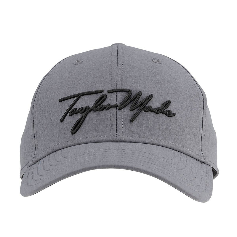 TaylorMade Mens Tm23 Script Seeker Golf Baseball Cap, Blue/Grey - Golf Gift