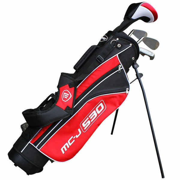 Masters Golf - Junior MC-J 530 Half Set Age 5-8 Rh Black/Red - Golf Gift