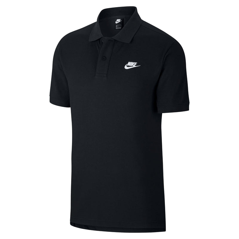 NIKE Men's M Nsw Ce Matchup Pq Polo Shirt, Black/(White), L UK - Golf Gift