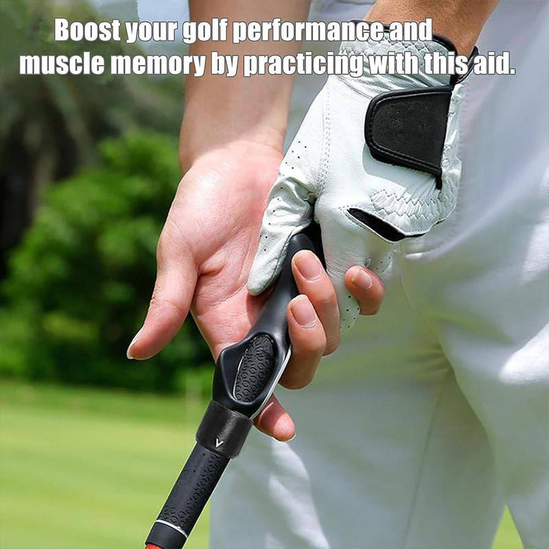 Oimaik Golf Grip Trainer, Golf Training Grip, Golf Grip Training Aid, Golf Swing Trainer, Golf Swing Training Aid Arm Band Swing Posture Correction Practice Alignment for Golf Beginner Men Women Kids - Golf Gift