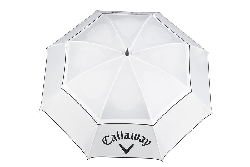 Callaway Unisex Cg Shield 64 22 Golf Umbrella, White/Black, 64 Inch - Golf Gift