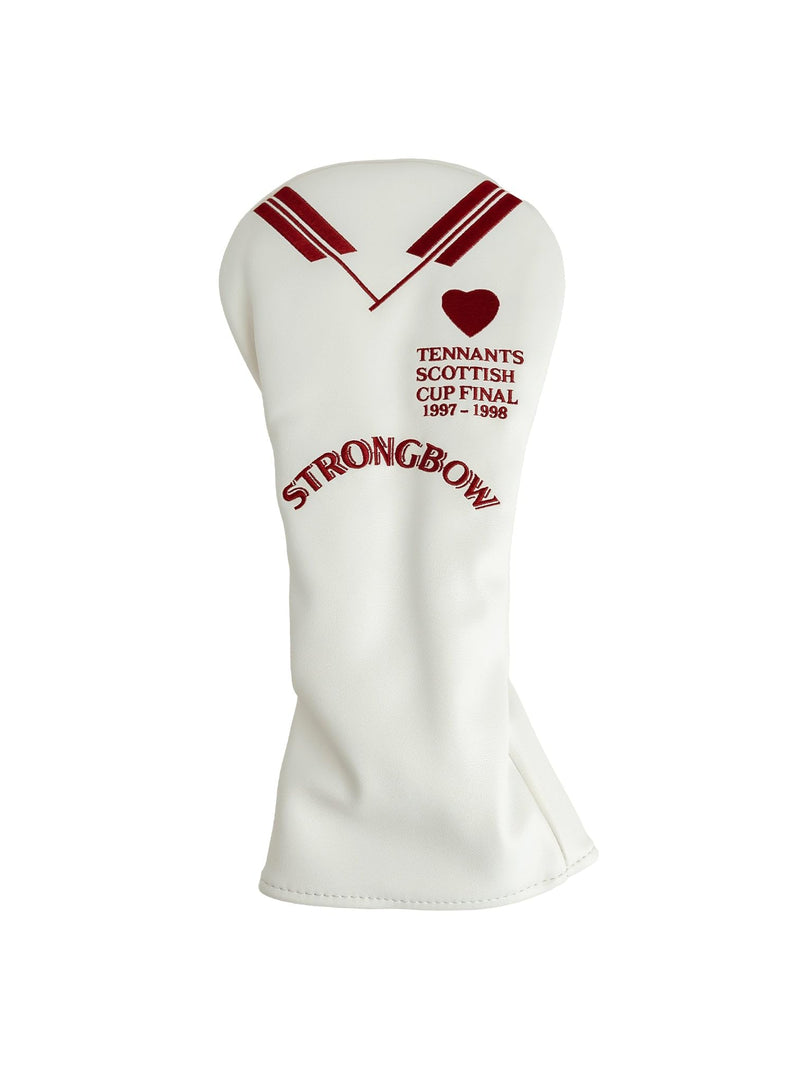 Caddy Club Golf Headcovers – Hearts Retro Headcover – Perfect Golf Gift – Fits All Major Brands – Classic Football Club Designs – Premium Stitching, Durable Lining – Multiple Designs - Golf Gift