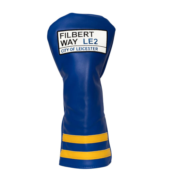 Caddy Club Golf Headcovers – Leicester Filbert Way Driver Headcover – Perfect Golf Gift – Fits All Major Brands – Classic Football Club Designs – Premium Stitching, Durable Lining – Multiple Designs - Golf Gift