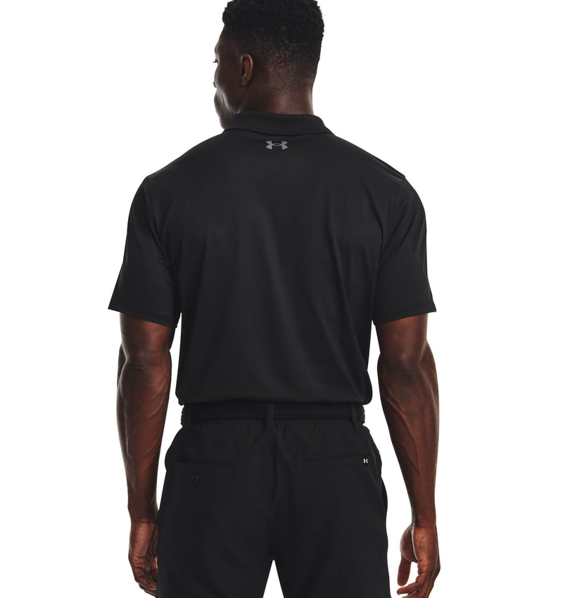 Under Armour Mens Performance Polo Shirt Black 4XL - Golf Gift