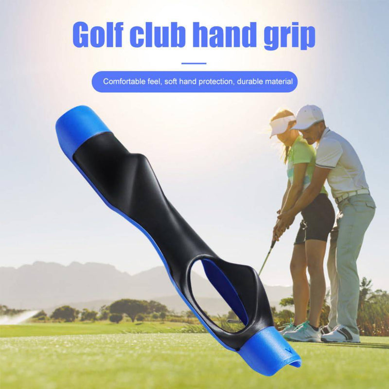 LINSIBEI Golf Grip Trainer Golf Club Grip Trainer Attachment Outdoor Golf Swing Trainer Beginner Gesture Alignment Training Aids Correct Training Grip Aid - Golf Gift