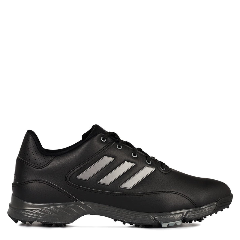 adidas Mens Golflite Spiked Golf Shoes Black 12 UK - Golf Gift