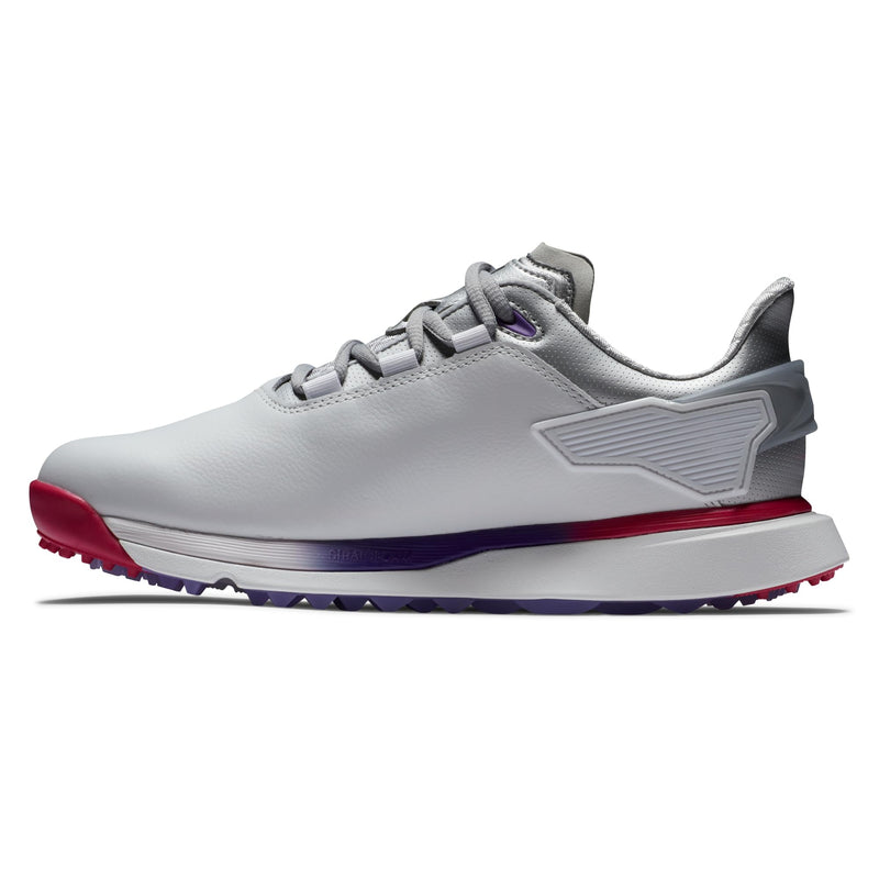 FootJoy Pro/SLX Women's Golf Shoe, White/Silver/Multi, 6.5 UK - Golf Gift