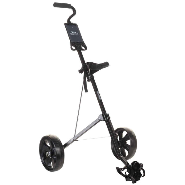 Slazenger Unisex Steel Golf Trolley Black - Golf Gift