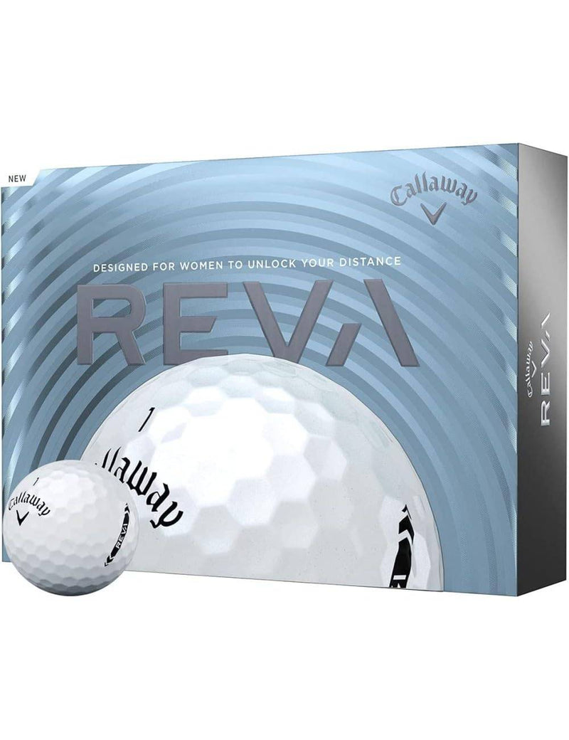 2021 Callaway REVA Golf Balls, Pearl - Golf Gift