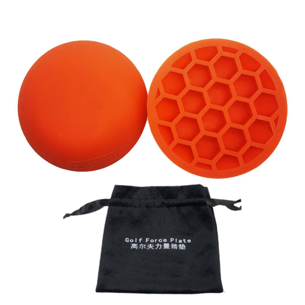 Golf Pressure Plate | Rubber Ground Reaction Force | Reusable Golf Training Aid | Rubber Golf Swing Step Pad | Golf Force Plate | Golf Teaching & Training Aid for Club Practice Equipment - Golf Gift