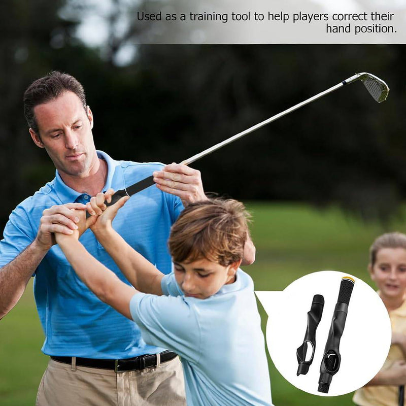 Oimaik Golf Grip Trainer, Golf Training Grip, Golf Grip Training Aid, Golf Swing Trainer, Golf Swing Training Aid Arm Band Swing Posture Correction Practice Alignment for Golf Beginner Men Women Kids - Golf Gift