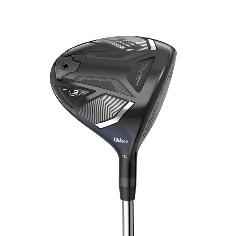 Wilson Staff Golf Club, D9 Hybrid 6, 28.0 Degree loft, A-Flex, For Right-Handers, Black/Blue, WGW470200A - Golf Gift