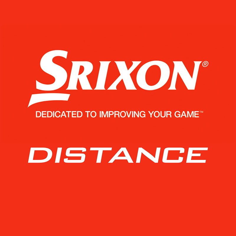 Srixon Distance 10 {NEW MODEL} - Dozen Golf Balls - High Velocity and Responsive Feel - Resistant and Durable - Premium Golf Accessories and Golf Gifts, White - Golf Gift