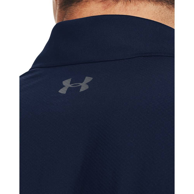 Under Armour Men's UA Performance Textured Polo Shirt, Structured Men's Polo for Exercise and Sports, VersatileWorkout Polo Top - Golf Gift