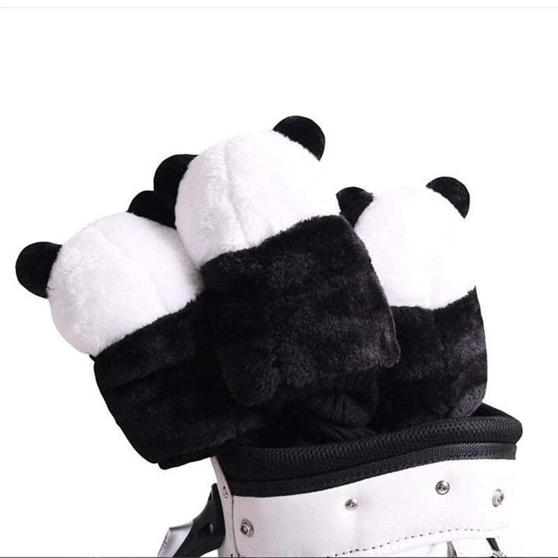 Sharplace Golf Club Head Cover Panda Shaped Protective Driver Animal Headcover for Men Women - Golf Gift