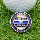 Scotland Flag Golf Ball Marker