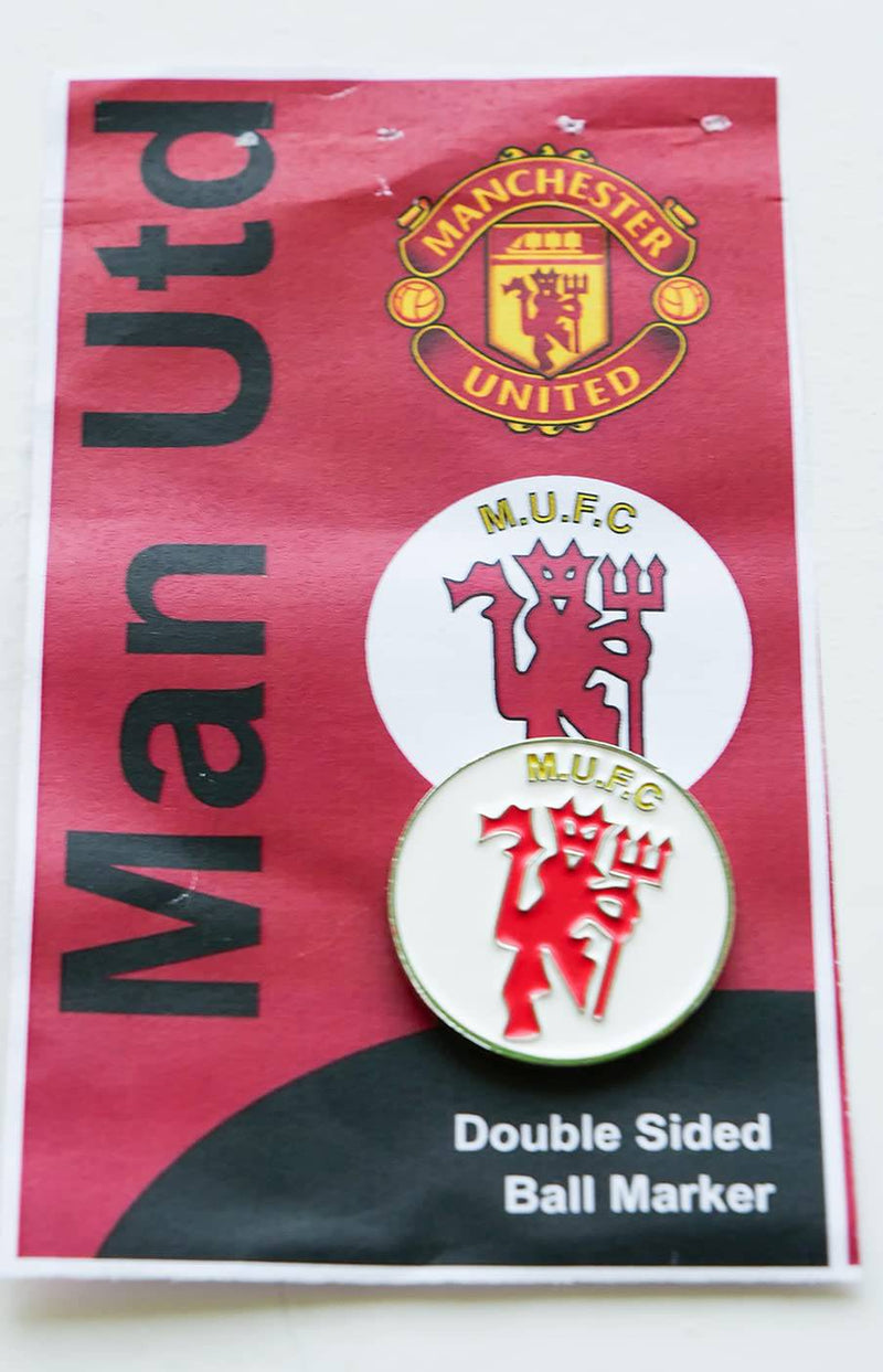 Manchester United Man Utd Fc Golf Ball Marker - Official Merchandise - Golf Gift