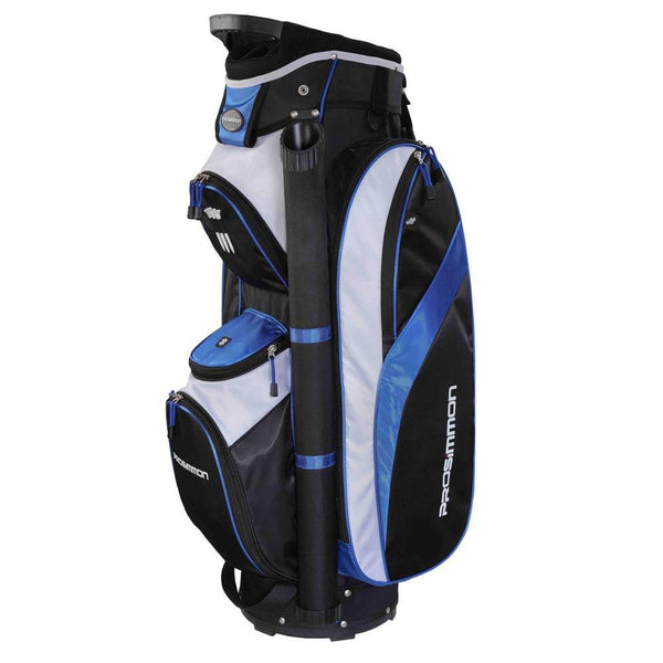 Prosimmon Tour 14 Way Cart/Trolley Golf Bag Black/Blue - Golf Gift