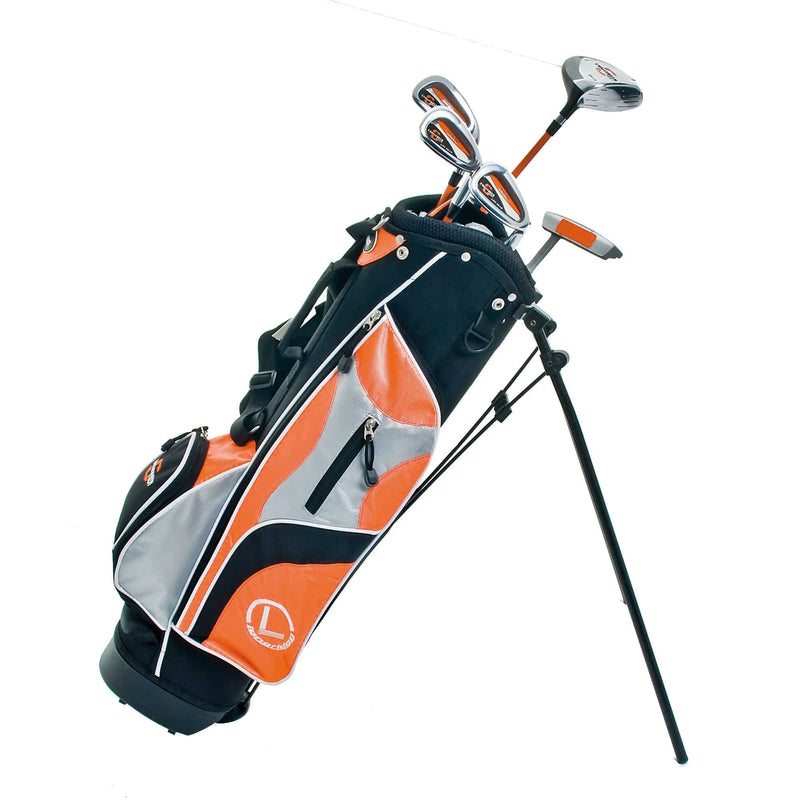 Longridge Junior Challenger Cadet Right Hand Golf Package Set - Orange, 8 Year Plus - Golf Gift