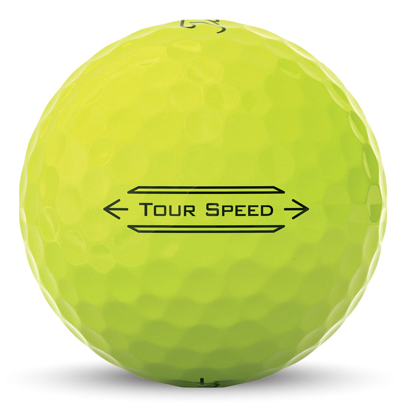 TITLEIST Unisex Tour Speed Golf Ball, Yellow, One Size UK - Golf Gift