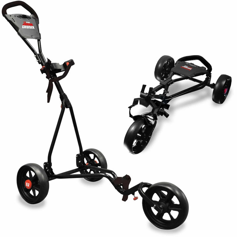 Longridge EzeGlide Junior Cruiser Golf Trolley - Black - Golf Gift