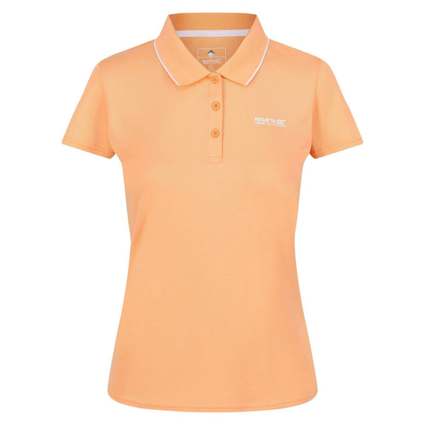 Regatta Womens Maveri Polo Shirt Papaya XL - Golf Gift