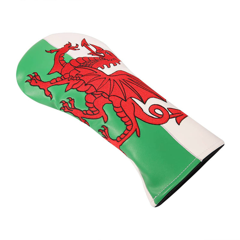 SHABIER United Kingdom Golf Head Cover Golf Wood Club Headcover Driver Cover (The Red Dragon) - Golf Gift