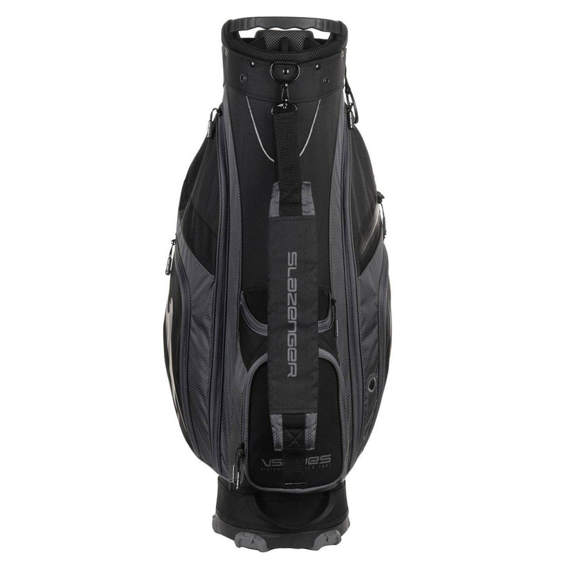 Slazenger Unisex V Series Lite Golf Cart Bag Black/Grey - Golf Gift