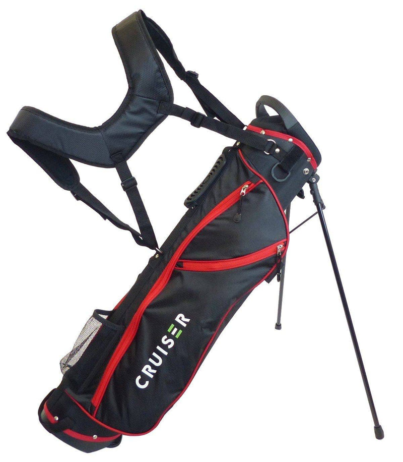 Cruiser Golf CR-Lite Lightweight 7 Inch Stand Bag (Red) - Golf Gift