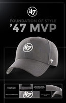 Liverpool FC Grey MVP Golf Cap by '47