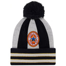 Newcastle Retro Golf Bobble Hat – Black & White 1997 Style