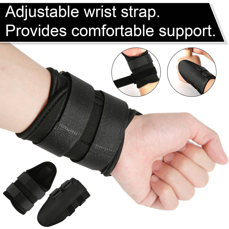 PEUTIER Golf Swing Alignment Brace, Neoprene Golf Wrist Training Aid Comfort Golf Grip Trainer Golf Swing Training Aid Golf Hand Gesture Practice Tool Wrist Correction for Golf Beginners - Golf Gift