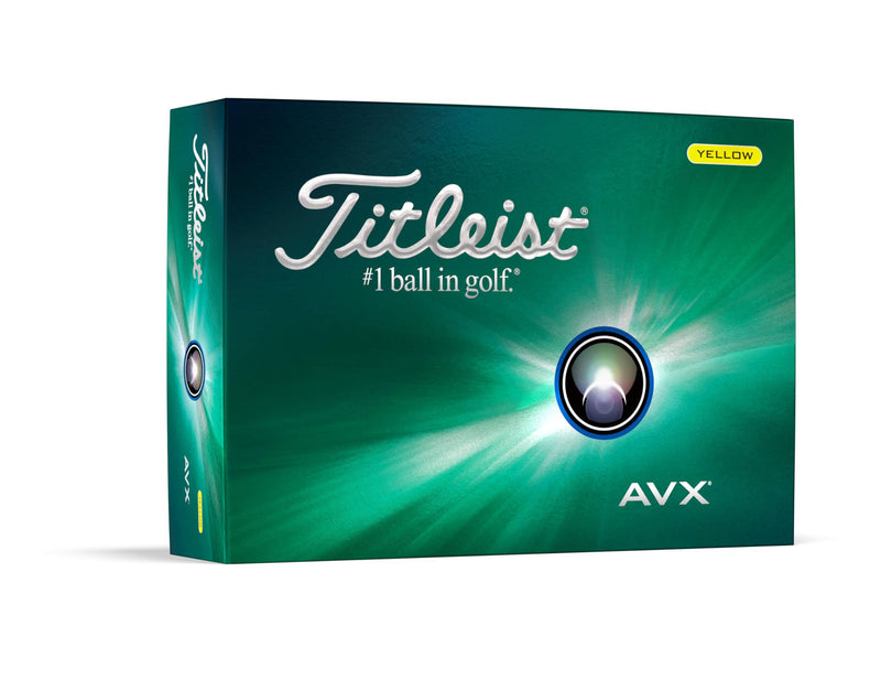 Titleist AVX Golf Ball, Yellow - Golf Gift