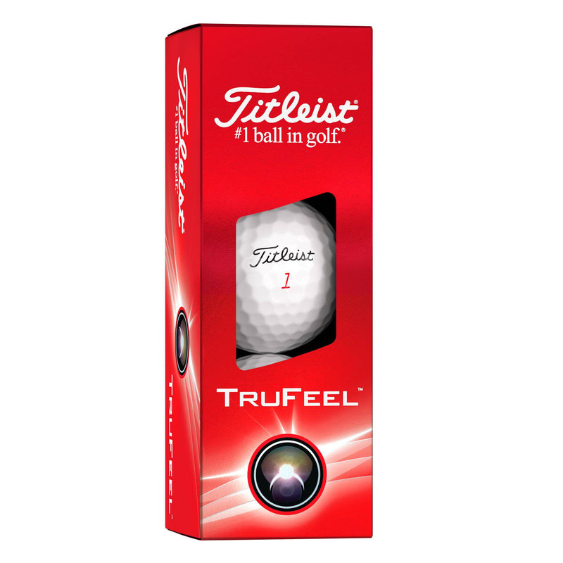 Titleist TruFeel Golf Ball, White - Golf Gift