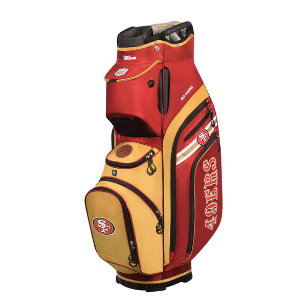 Wilson NFL Golf Bag - Cart, San Francisco 49ers - Golf Gift