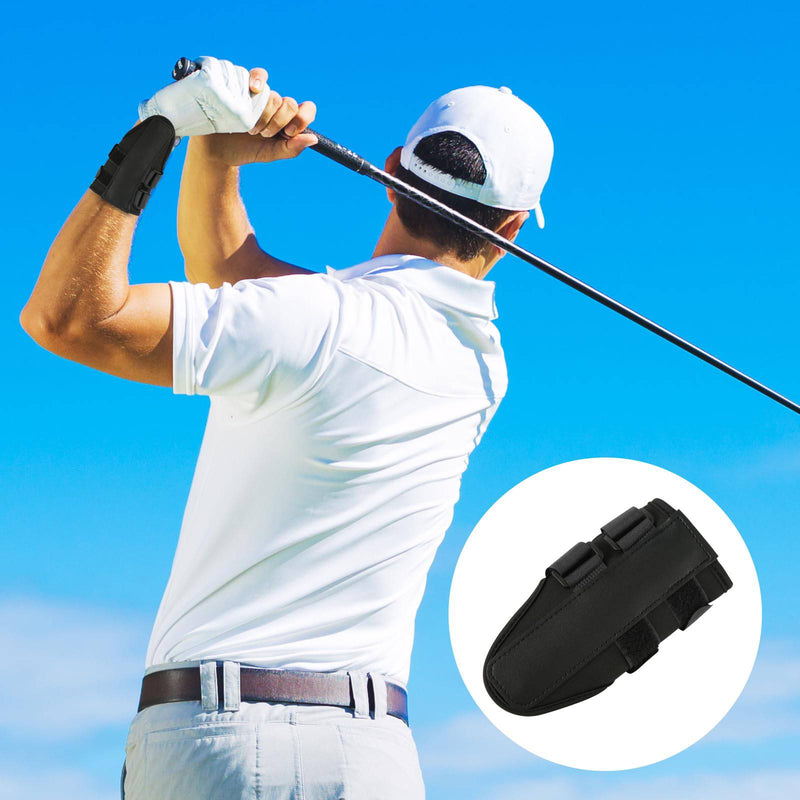 PEUTIER Golf Swing Alignment Brace, Neoprene Golf Wrist Training Aid Comfort Golf Grip Trainer Golf Swing Training Aid Golf Hand Gesture Practice Tool Wrist Correction for Golf Beginners - Golf Gift