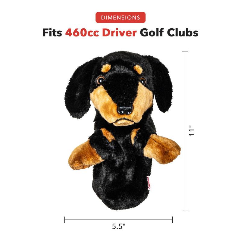 Daphne's Novely Headcover - Dachshund, - Golf Gift