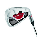 Wilson Men’s +1” Tall Golf Set with Stand Bag – Black/Grey/Red