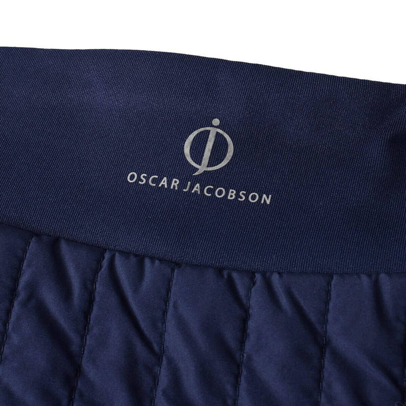 Oscar Jacobson Mens Harrington Padded Thermal Golf Jacket - Navy - L - Golf Gift