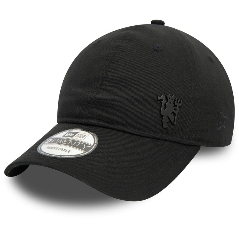 New Era 9Twenty Adjustable Cap - Metal PIN Manchester United Black - Golf Gift