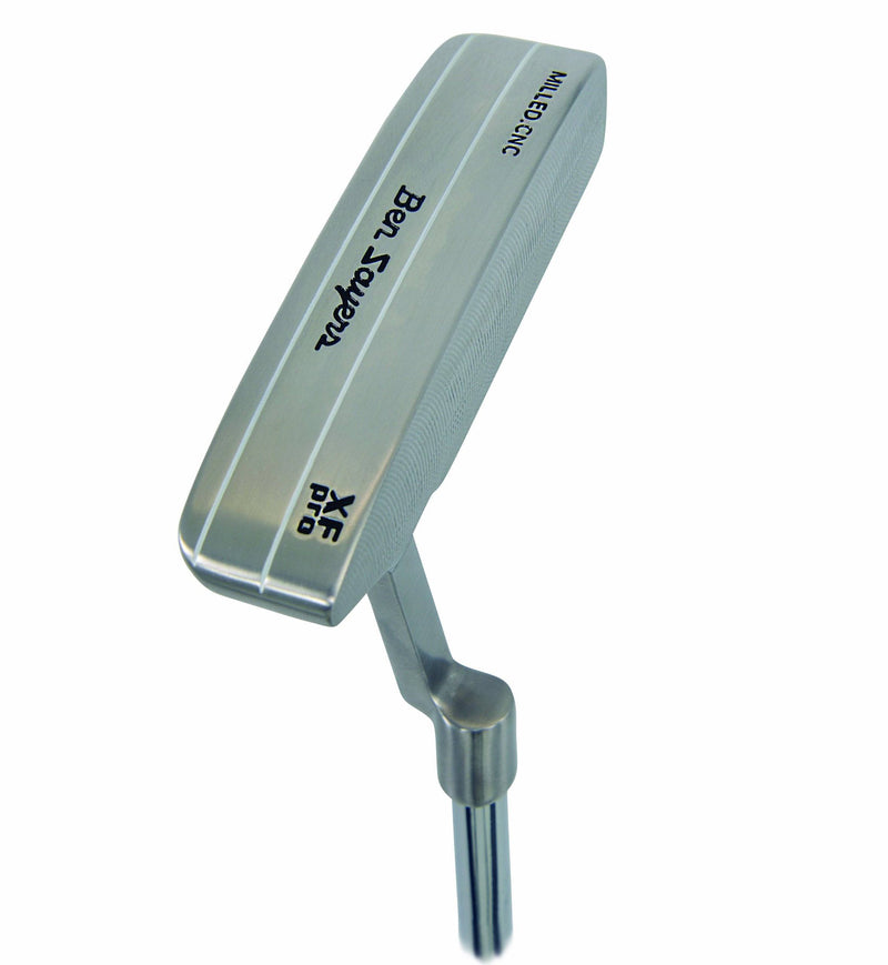 Ben Sayers Men's Xf Pro Stainless Steel Putter with Head Cover - Silver - Golf Gift