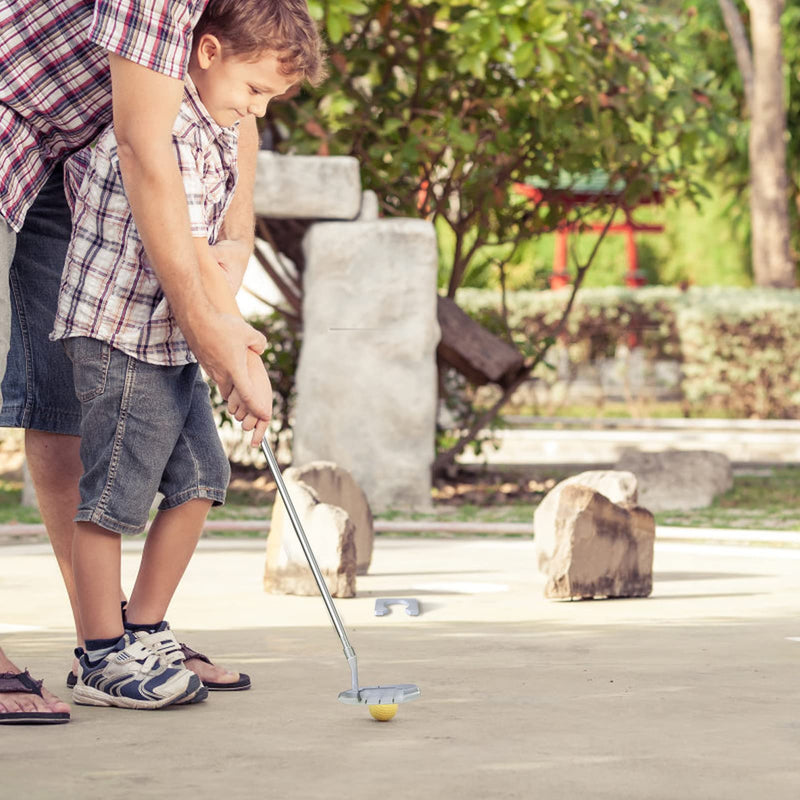 Y-Nut Mini Golf Set for Indoor Putting Green - Putterball Game with Potty Putter Golf Putter, Golf Hole Cutter, and Putting Cup. Perfect Office Golf Kit and Fun Golf Games for Adults Indoor. - Golf Gift