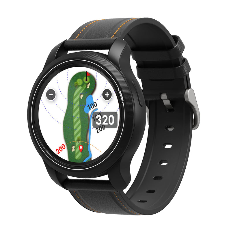 GolfBuddy Aim W12 GPS Golf Watch - Full Colour Touch Screen - Green Undulation, Hole Preview, Smartest Way to Play - Golf Gift