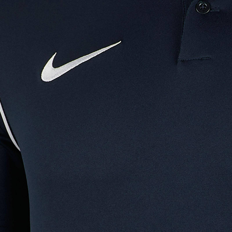 NIKE Mens Dri-fit Park Polo Shirt, Obsidian/White/White, M EU - Golf Gift